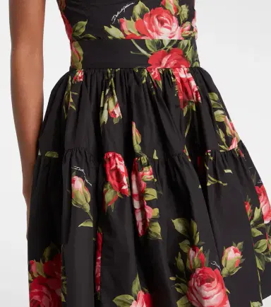 Dolce & Gabbana Floral cotton miniskirt | Thumbnail 4 Dolce & Gabbana Floral cotton miniskirt | Thumbnail 4