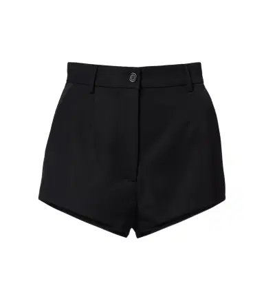 Dolce & Gabbana Virgin wool gabardine micro shorts | Thumbnail 1 Dolce & Gabbana Virgin wool gabardine micro shorts | Thumbnail 1