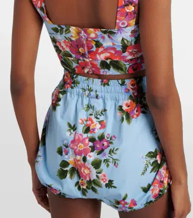 Dolce & Gabbana Floral cotton poplin shorts | Thumbnail 4 Dolce & Gabbana Floral cotton poplin shorts | Thumbnail 4