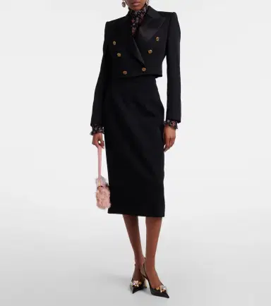 Dolce & Gabbana Wool-blend pencil skirt | Thumbnail 4 Dolce & Gabbana Wool-blend pencil skirt | Thumbnail 4