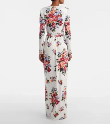 Dolce & Gabbana Floral silk-blend charmeuse gown | Thumbnail 2 Dolce & Gabbana Floral silk-blend charmeuse gown | Thumbnail 2