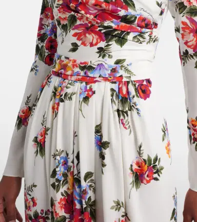 Dolce & Gabbana Floral silk-blend charmeuse gown | Thumbnail 5 Dolce & Gabbana Floral silk-blend charmeuse gown | Thumbnail 5
