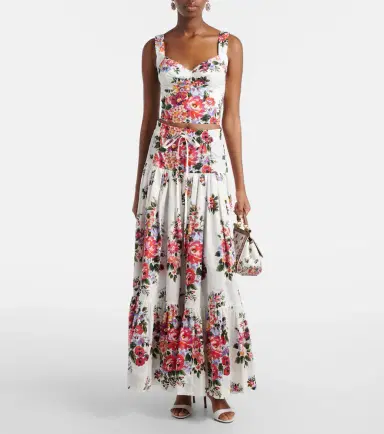 Dolce & Gabbana Floral cotton poplin maxi skirt | Thumbnail 2 Dolce & Gabbana Floral cotton poplin maxi skirt | Thumbnail 2