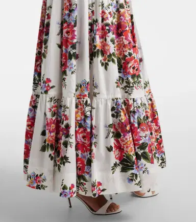Dolce & Gabbana Floral cotton poplin maxi skirt | Thumbnail 5 Dolce & Gabbana Floral cotton poplin maxi skirt | Thumbnail 5