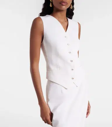 Dolce & Gabbana Wool and silk-blend vest | Thumbnail 4 Dolce & Gabbana Wool and silk-blend vest | Thumbnail 4