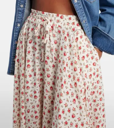 Dolce & Gabbana Floral silk-blend midi skirt | Thumbnail 4 Dolce & Gabbana Floral silk-blend midi skirt | Thumbnail 4