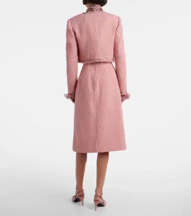 Dolce & Gabbana Cotton-blend tweed midi skirt | Thumbnail 2 Dolce & Gabbana Cotton-blend tweed midi skirt | Thumbnail 2