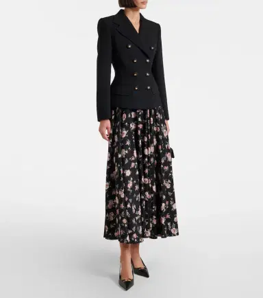 Dolce & Gabbana Floral silk-blend charmeuse maxi skirt | Thumbnail 2 Dolce & Gabbana Floral silk-blend charmeuse maxi skirt | Thumbnail 2