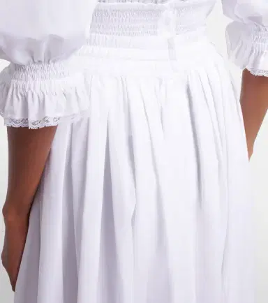 Dolce & Gabbana Cotton poplin midi skirt | Thumbnail 3 Dolce & Gabbana Cotton poplin midi skirt | Thumbnail 3