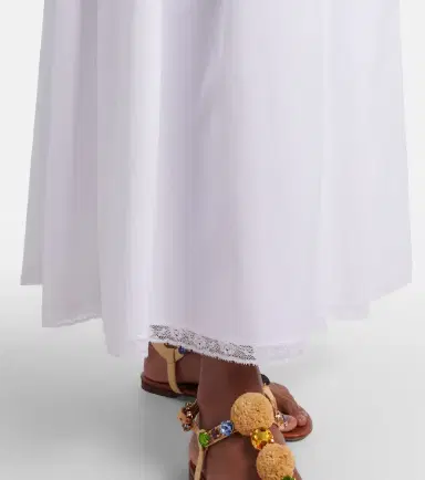 Dolce & Gabbana Cotton poplin midi skirt | Thumbnail 6 Dolce & Gabbana Cotton poplin midi skirt | Thumbnail 6