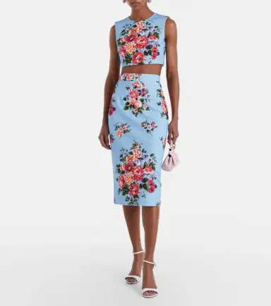 Dolce & Gabbana Floral cotton top | Thumbnail 4 Dolce & Gabbana Floral cotton top | Thumbnail 4