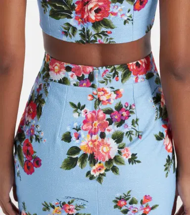 Dolce & Gabbana Floral cotton pencil skirt | Thumbnail 3 Dolce & Gabbana Floral cotton pencil skirt | Thumbnail 3