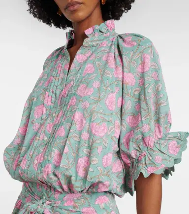 JULIET DUNN Floral cotton minidress | Thumbnail 2 JULIET DUNN Floral cotton minidress | Thumbnail 2