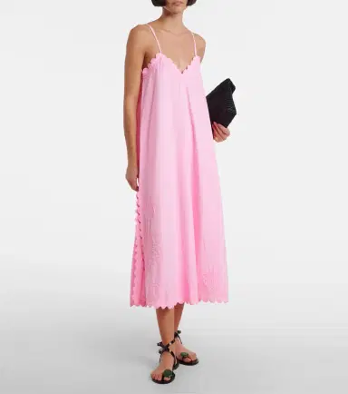 JULIET DUNN Cotton poplin midi dress | Thumbnail 2 JULIET DUNN Cotton poplin midi dress | Thumbnail 2