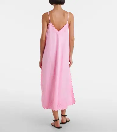 JULIET DUNN Cotton poplin midi dress | Thumbnail 3 JULIET DUNN Cotton poplin midi dress | Thumbnail 3