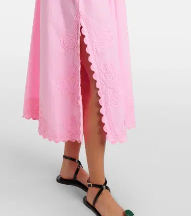 JULIET DUNN Cotton poplin midi dress | Thumbnail 4 JULIET DUNN Cotton poplin midi dress | Thumbnail 4