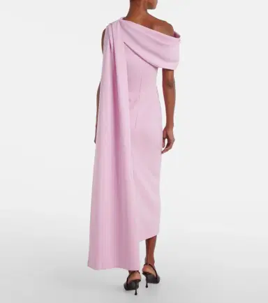 Roksanda Maite caped midi dress | Thumbnail 5 Roksanda Maite caped midi dress | Thumbnail 5
