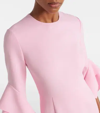 Roksanda Ruffled midi dress | Thumbnail 6 Roksanda Ruffled midi dress | Thumbnail 6