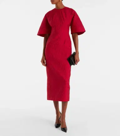 Roksanda Falah cloqué midi dress | Thumbnail 4 Roksanda Falah cloqué midi dress | Thumbnail 4