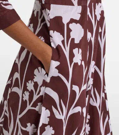 JULIET DUNN Printed cotton midi dress | Thumbnail 2 JULIET DUNN Printed cotton midi dress | Thumbnail 2