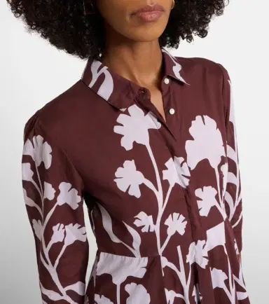 JULIET DUNN Printed cotton midi dress | Thumbnail 3 JULIET DUNN Printed cotton midi dress | Thumbnail 3
