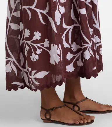 JULIET DUNN Printed cotton midi dress | Thumbnail 6 JULIET DUNN Printed cotton midi dress | Thumbnail 6