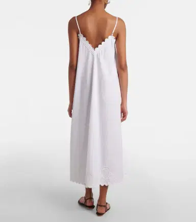 Juliet Dunn Cotton midi dress | Thumbnail 5 Juliet Dunn Cotton midi dress | Thumbnail 5