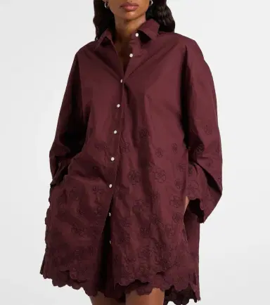 JULIET DUNN Embroidered cotton shirt | Thumbnail 4 JULIET DUNN Embroidered cotton shirt | Thumbnail 4