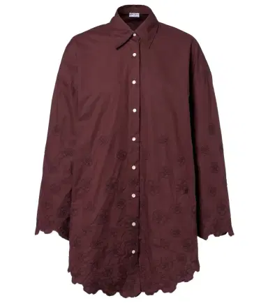 JULIET DUNN Embroidered cotton shirt | Thumbnail 1 JULIET DUNN Embroidered cotton shirt | Thumbnail 1