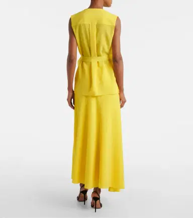 Roksanda Asha crêpe maxi skirt | Thumbnail 2 Roksanda Asha crêpe maxi skirt | Thumbnail 2