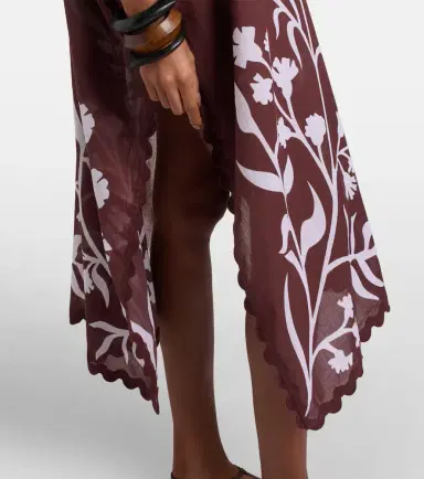 Juliet Dunn Floral cotton kaftan | Thumbnail 5 Juliet Dunn Floral cotton kaftan | Thumbnail 5