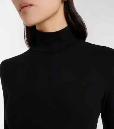 Leset Lauren turtleneck jersey top | Thumbnail 2 Leset Lauren turtleneck jersey top | Thumbnail 2