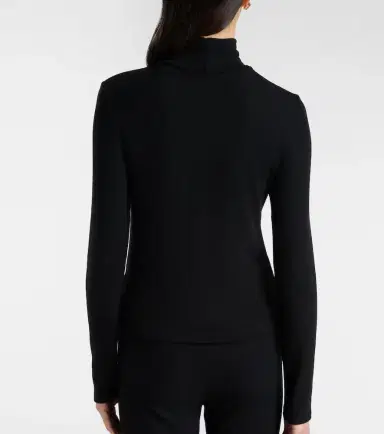 Leset Lauren turtleneck jersey top | Thumbnail 3 Leset Lauren turtleneck jersey top | Thumbnail 3