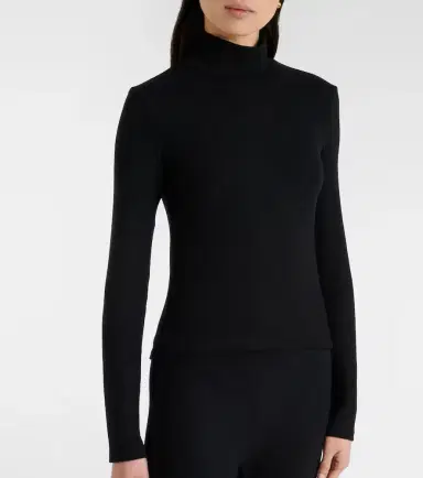 Leset Lauren turtleneck jersey top | Thumbnail 4 Leset Lauren turtleneck jersey top | Thumbnail 4