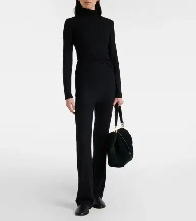 Leset Lauren turtleneck jersey top | Thumbnail 5 Leset Lauren turtleneck jersey top | Thumbnail 5