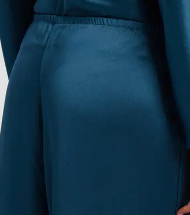 Leset Barb satin wide-leg pants | Thumbnail 4 Leset Barb satin wide-leg pants | Thumbnail 4