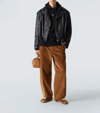 Loewe Balloon leather biker jacket | Thumbnail 6 Loewe Balloon leather biker jacket | Thumbnail 6