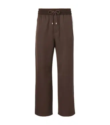 Loewe Wool gabardine wide-leg pants | Thumbnail 1 Loewe Wool gabardine wide-leg pants | Thumbnail 1
