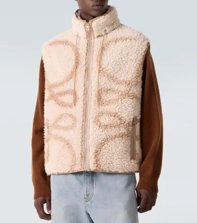 Loewe Anagram fleece jacquard vest | Thumbnail 5 Loewe Anagram fleece jacquard vest | Thumbnail 5