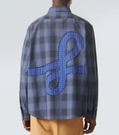 Loewe Checked cotton poplin shirt | Thumbnail 5 Loewe Checked cotton poplin shirt | Thumbnail 5
