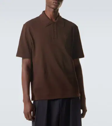 Loewe Anagram cotton piqué polo shirt | Thumbnail 3 Loewe Anagram cotton piqué polo shirt | Thumbnail 3