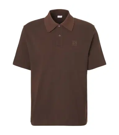 Loewe Anagram cotton piqué polo shirt | Thumbnail 1 Loewe Anagram cotton piqué polo shirt | Thumbnail 1