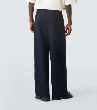 Loewe Pleated cotton gabardine wide-leg pants | Thumbnail 2 Loewe Pleated cotton gabardine wide-leg pants | Thumbnail 2