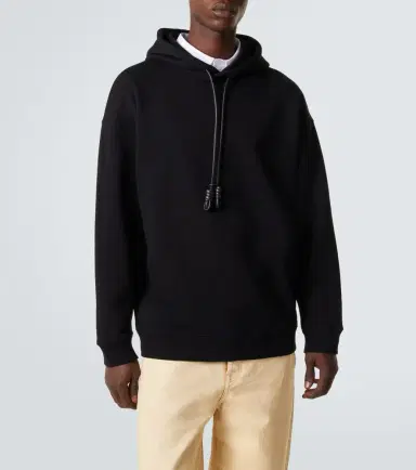 Loewe Anagram cotton jersey hoodie | Thumbnail 3 Loewe Anagram cotton jersey hoodie | Thumbnail 3