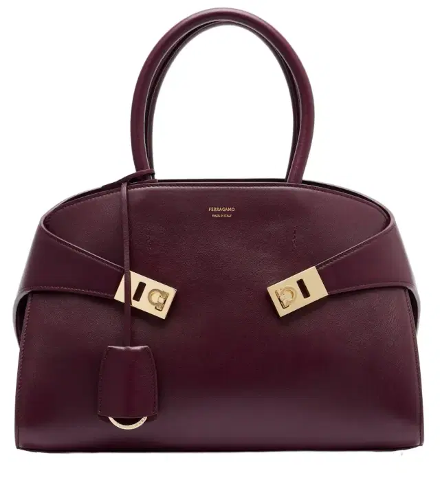 Hug Medium leather tote bag Hug Medium leather tote bag