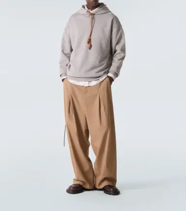 Loewe Anagram cotton jersey hoodie | Thumbnail 3 Loewe Anagram cotton jersey hoodie | Thumbnail 3