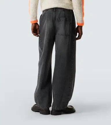 Loewe Pleated barrel-leg jeans | Thumbnail 2 Loewe Pleated barrel-leg jeans | Thumbnail 2