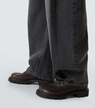 Loewe Pleated barrel-leg jeans | Thumbnail 5 Loewe Pleated barrel-leg jeans | Thumbnail 5