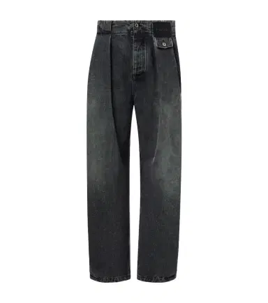 Loewe Pleated barrel-leg jeans | Thumbnail 1 Loewe Pleated barrel-leg jeans | Thumbnail 1