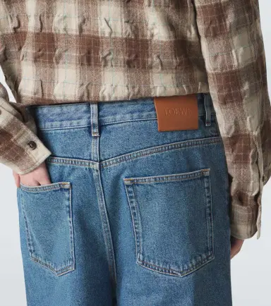 Loewe Anagram straight jeans | Thumbnail 2 Loewe Anagram straight jeans | Thumbnail 2